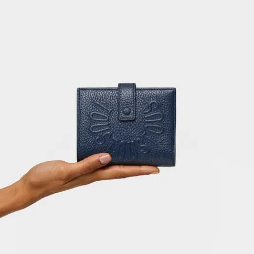 Cartera Flap de piel marino Miranda^TOUS New