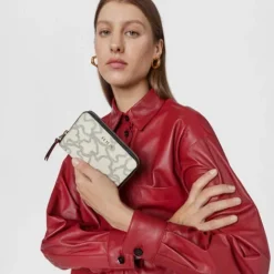 Cartera Kaos Icon Multi Beige - Rojo^TOUS Online