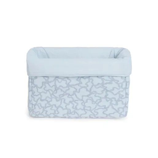 Cesta infantil de tela Home Kaos Azul Celeste^TOUS Outlet