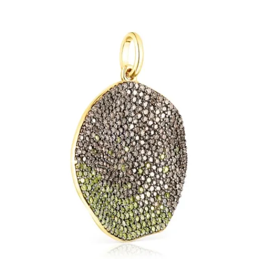 Colgante ATELIER Nenufar de oro y diamantes amarillos^TOUS Clearance