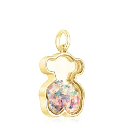 Colgante con baño de oro 18 kt sobre plata y multi gemas Areia^TOUS Sale