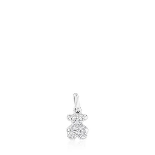 Colgante de oro blanco motivo oso Bear^TOUS Hot