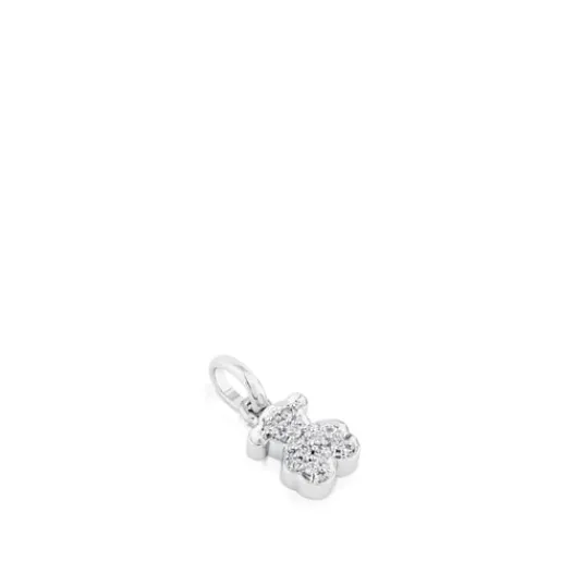 Colgante de oro blanco motivo oso Bear^TOUS Hot
