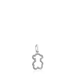 Colgante de oro blanco Silueta^TOUS New