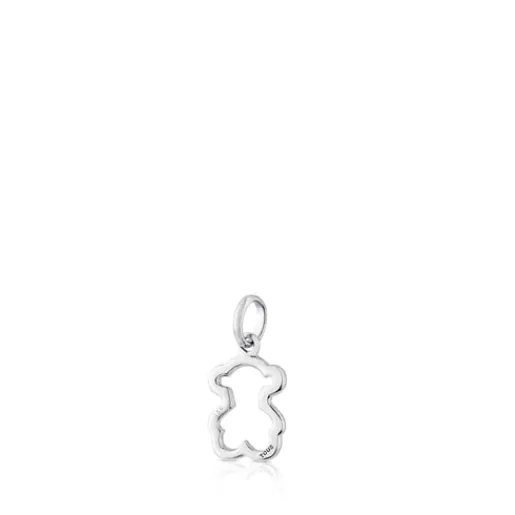 Colgante de oro blanco Silueta^TOUS New