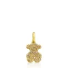 Colgante de oro con diamantes motivo oso 11mm Gem Power^TOUS Clearance