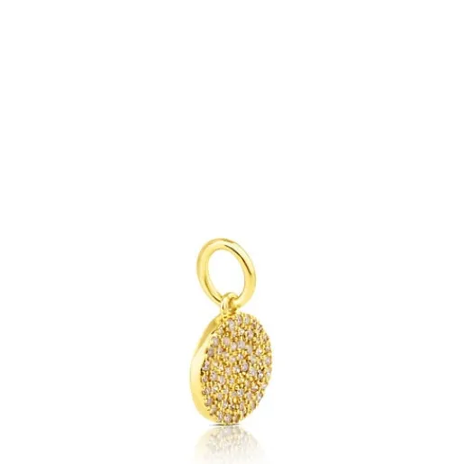 Colgante de oro con diamantes 10mm Gem Power^TOUS