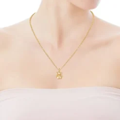 Colgante de oro y perlas Costura^TOUS Sale