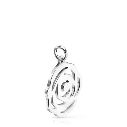 Colgante de plata Rosa de Abril^TOUS Online