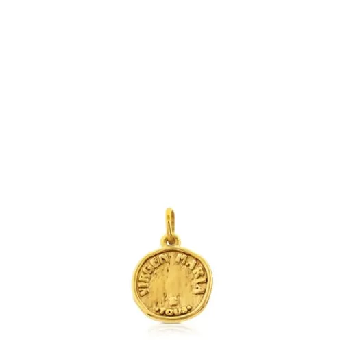 Colgante medalla de oro Devoción^TOUS Discount