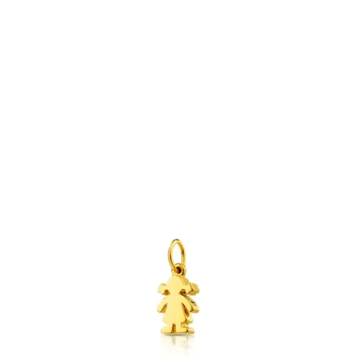 Colgante niña en oro y anilla Sweet Dolls^TOUS Outlet