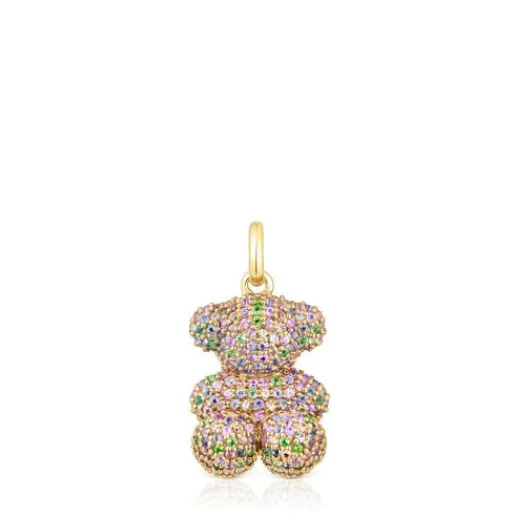 Colgante oso de gemas y oro Bold Bear^TOUS Online