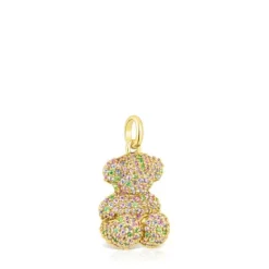Colgante oso de gemas y oro Bold Bear^TOUS Online