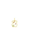 Colgante oso de oro y gemas Tsuri^TOUS Clearance
