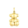 Colgante oso grande con baño de oro 18 kt sobre plata Bold Bear^TOUS New