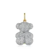 Colgante oso grande de oro y diamantes Bold Bear^TOUS