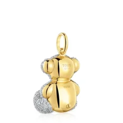 Colgante oso grande de oro y diamantes Bold Bear^TOUS