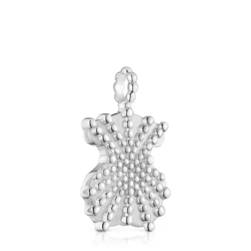Colgante oso mediano de plata Grain^TOUS