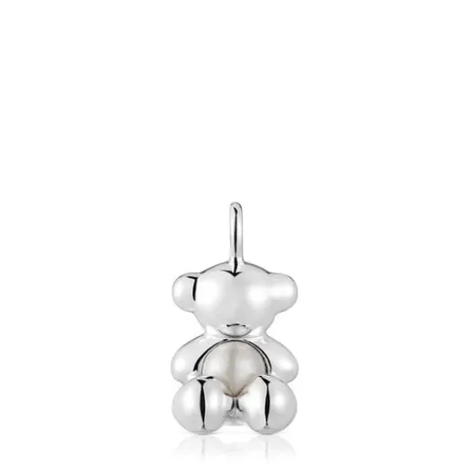 Colgante oso mediano de y perla cultivada Bold Bear^TOUS