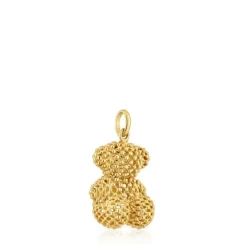 Colgante oso mediano texturizado de oro Bold Bear^TOUS Sale