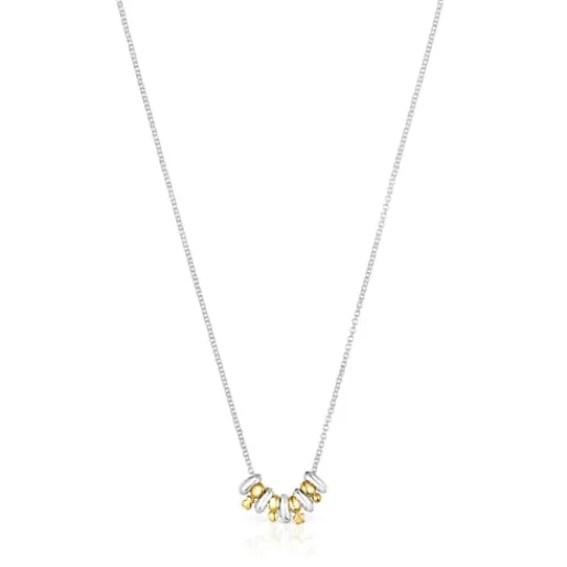 Collar bicolor con motivos Virtual Garden^TOUS Outlet