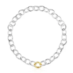 Collar bicolor de anillas Hav^TOUS Best