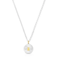 Collar bicolor oso Iris Motif^TOUS Discount