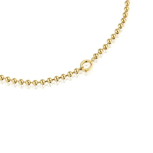 Collar cadena con baño de oro 18 kt sobre plata Sugar Party^TOUS