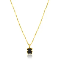 Collar con baño de oro 18 kt sobre plata Twist^TOUS Hot