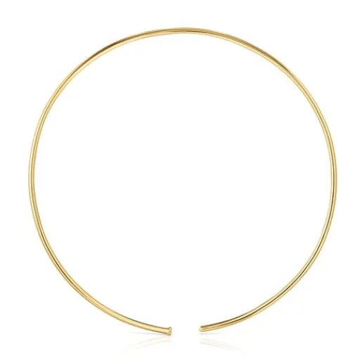 Collar con baño de oro 18 kt sobre plata Basicos^TOUS