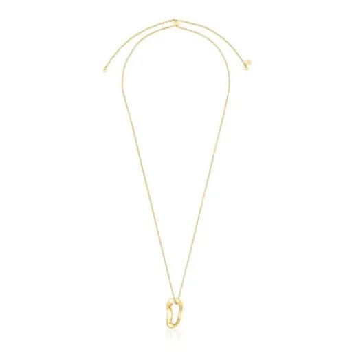 Collar con baño de oro 18 kt sobre plata Gregal^TOUS Sale