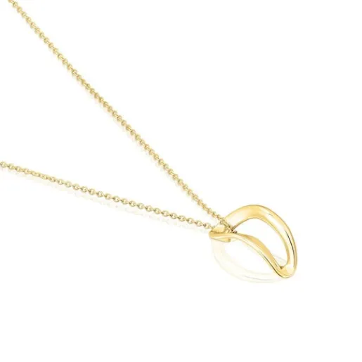 Collar con baño de oro 18 kt sobre plata Gregal^TOUS Sale