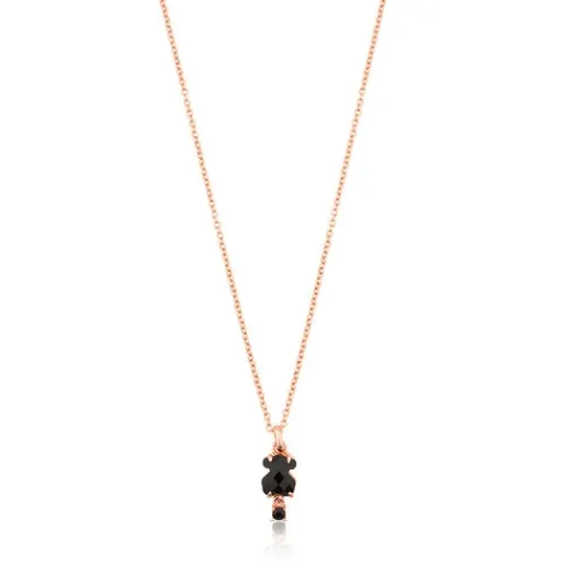 Collar con baño de oro rosa 18 kt sobre plata Erma^TOUS Sale