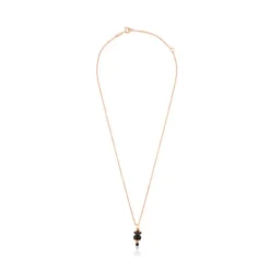 Collar con baño de oro rosa 18 kt sobre plata Erma^TOUS Sale
