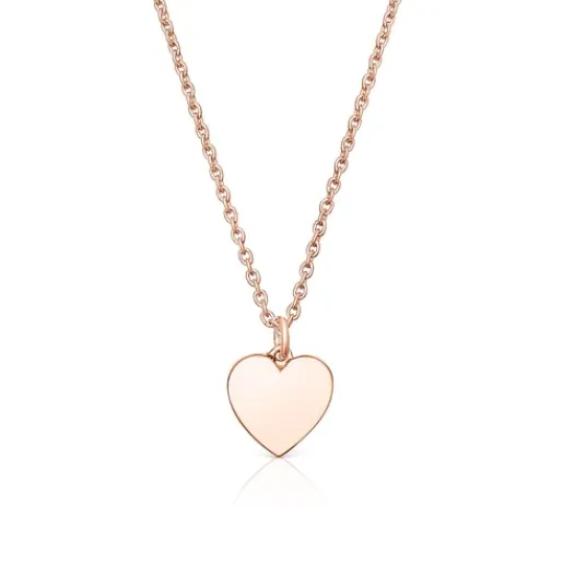 Collar con baño de oro rosa 18 kt sobre plata y perlas Areia^TOUS Best