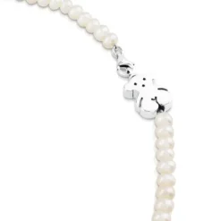 Collar con perlas cultivadas y oso de Sweet Dolls^TOUS Best