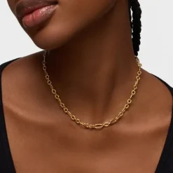 Collar corto anillas con baño de oro 18 kt sobre plata Sweet Dolls^TOUS Sale