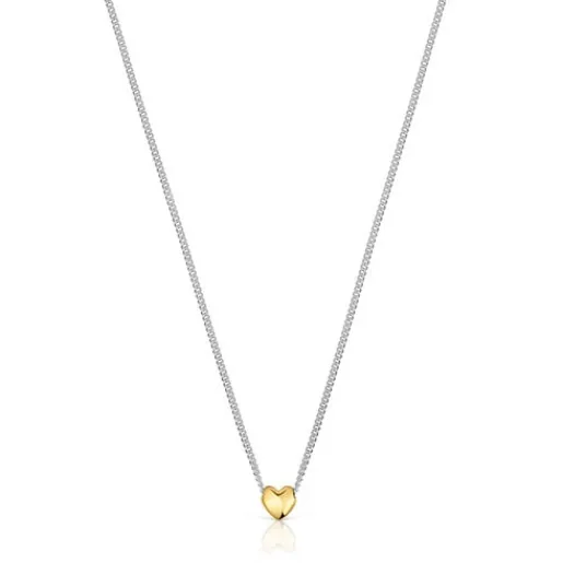 Collar corto corazón bicolor My Other Half^TOUS Discount