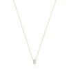 Collar corto de oro y 0,05 ct de diamantes letra B Alphabet^TOUS Sale