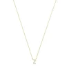 Collar corto de oro y 0,05 ct de diamantes letra Z Alphabet^TOUS Outlet