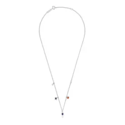 Collar corto de plata, gemas y perla cultivada Basic Colors^TOUS Outlet