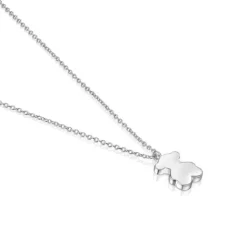 Collar corto de plata y motivo oso Sweet Dolls^TOUS New