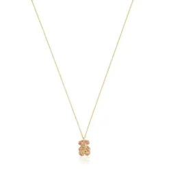 Collar corto oso de oro y gemas Bold Bear^TOUS Best
