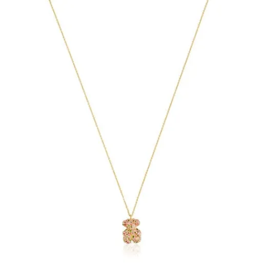 Collar corto oso de oro y gemas Bold Bear^TOUS Best
