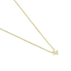 Collar cruz de y 0,08 ct de diamantes Les Classiques^TOUS Hot