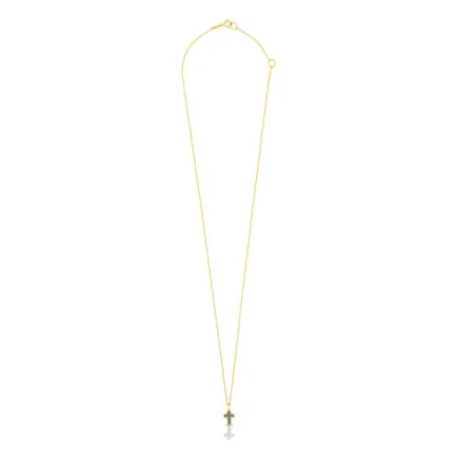 Collar cruz de oro y nácar XXS^TOUS Sale