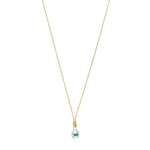 Collar de con topacio y perla Mini Ivette^TOUS Outlet