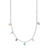 Collar de plata con gemas y perla Mini Color^TOUS Clearance