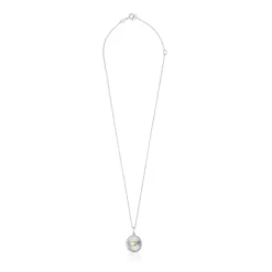 Collar de plata con oso con baño de oro 18 kt sobre plata Virtual Garden^TOUS Hot