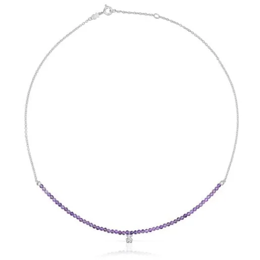 Collar de y amatista Bold Bear^TOUS Online